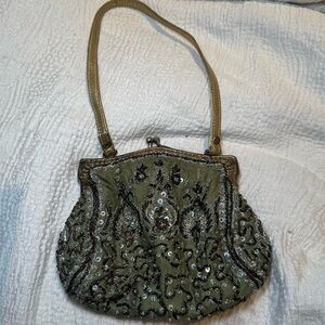 Vintage beaded sequin purse